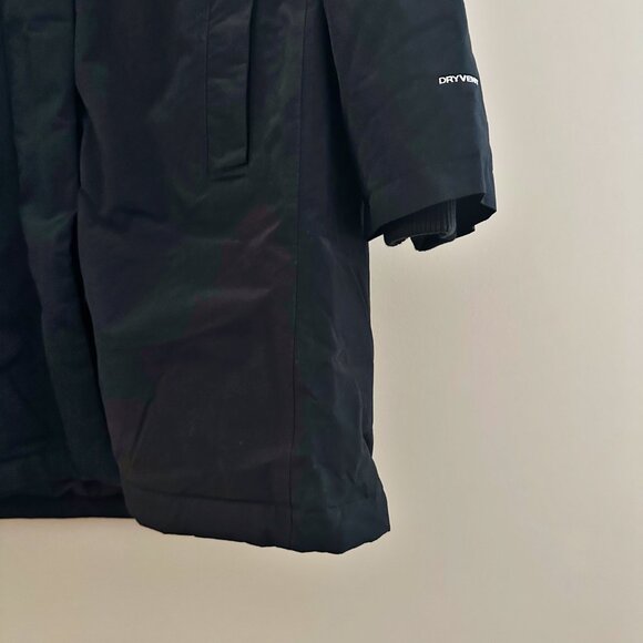The North Face Women’s 2XL Arctic Parka Coat 600 Down Fill Black Jacket - Picture 8 of 16